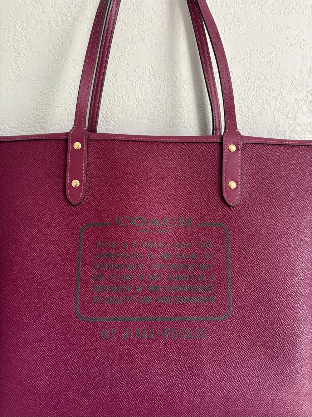 Coach party cat print reversible city tote - Picture 2 of 9